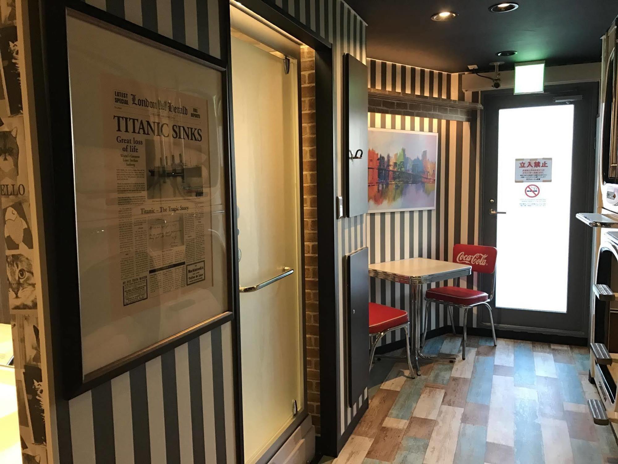 Capsule Inn Shimbashi Tokio Exterior foto